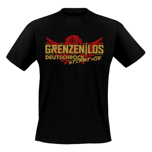 Grenzenlos - Deutschrock Stirbt Nie, T-Shirt