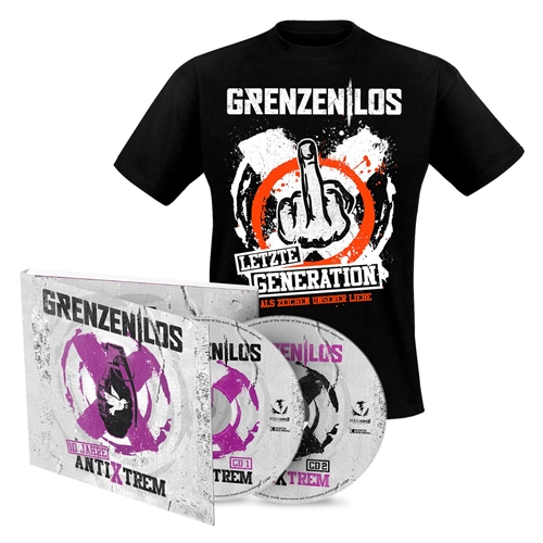 Grenzenlos -10 Jahre AntiXtrem, T-Shirt Bundle