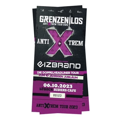 Hardticket Lbeck, Riders Cafe 06.10.2023, Eizbrand/Grenzenlos - AntiXtrem Tour