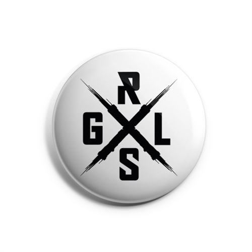 Grenzenlos – Button, Kurzlogo