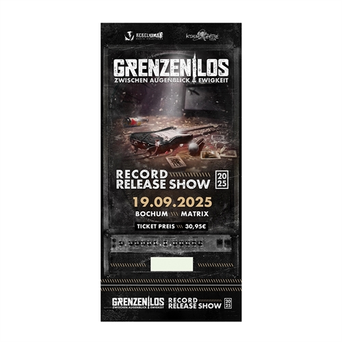 GRENZENLOS - 19.09.22, BOCHUM, RECORD-RELEASE EINZELTICKET