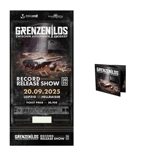 GRENZENLOS - 20.09.25, LEIPZIG, RECORD-RELEASE-TICKET Bundle