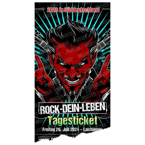 ROCK-DEIN-LEBEN 2024 - 
Freitag Ticket