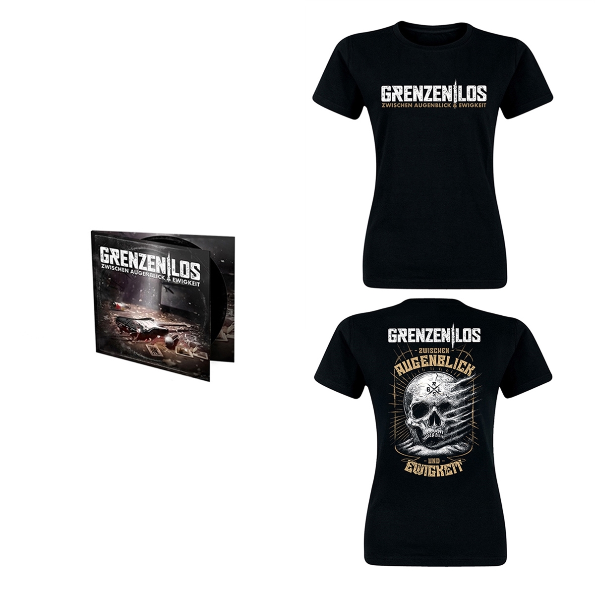GRENZENLOS -  Zwischen Augenblick & Ewigkeit, Girl-Shirt Bundle