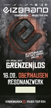 Eizbrand - Hardticket 16.02.2024 - “Verbrennungen 3. Grades“ Tour - Oberhausen, ResonanzWerk