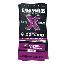 Hardticket Bochum, Rockpalast 07.10.2023, Eizbrand/Grenzenlos - AntiXtrem Tour